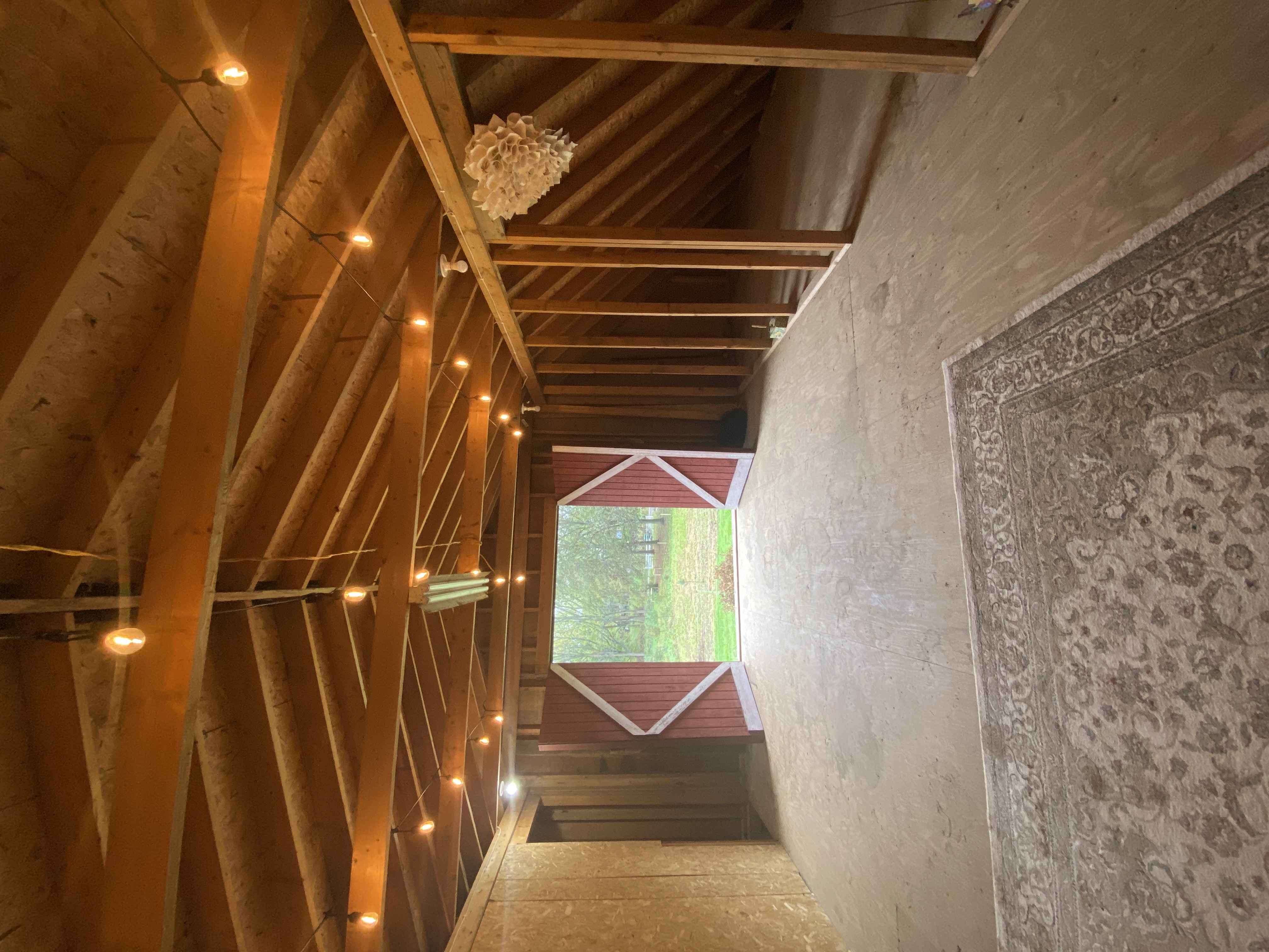 Barn interior